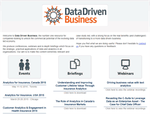 Tablet Screenshot of datadrivenbiz.com
